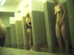 Hidden cameras in public pool showers 205